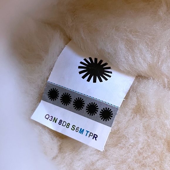 UGG Women’s Classic Short Sequin Pink Boots - Picture 8 of 8